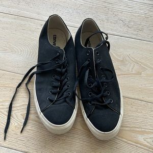 Black converse men sneakers